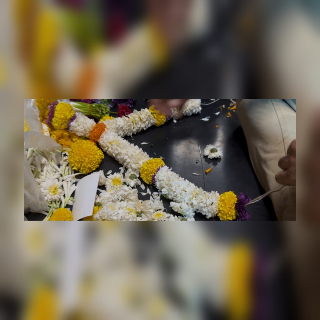 Flower Mala Making Class