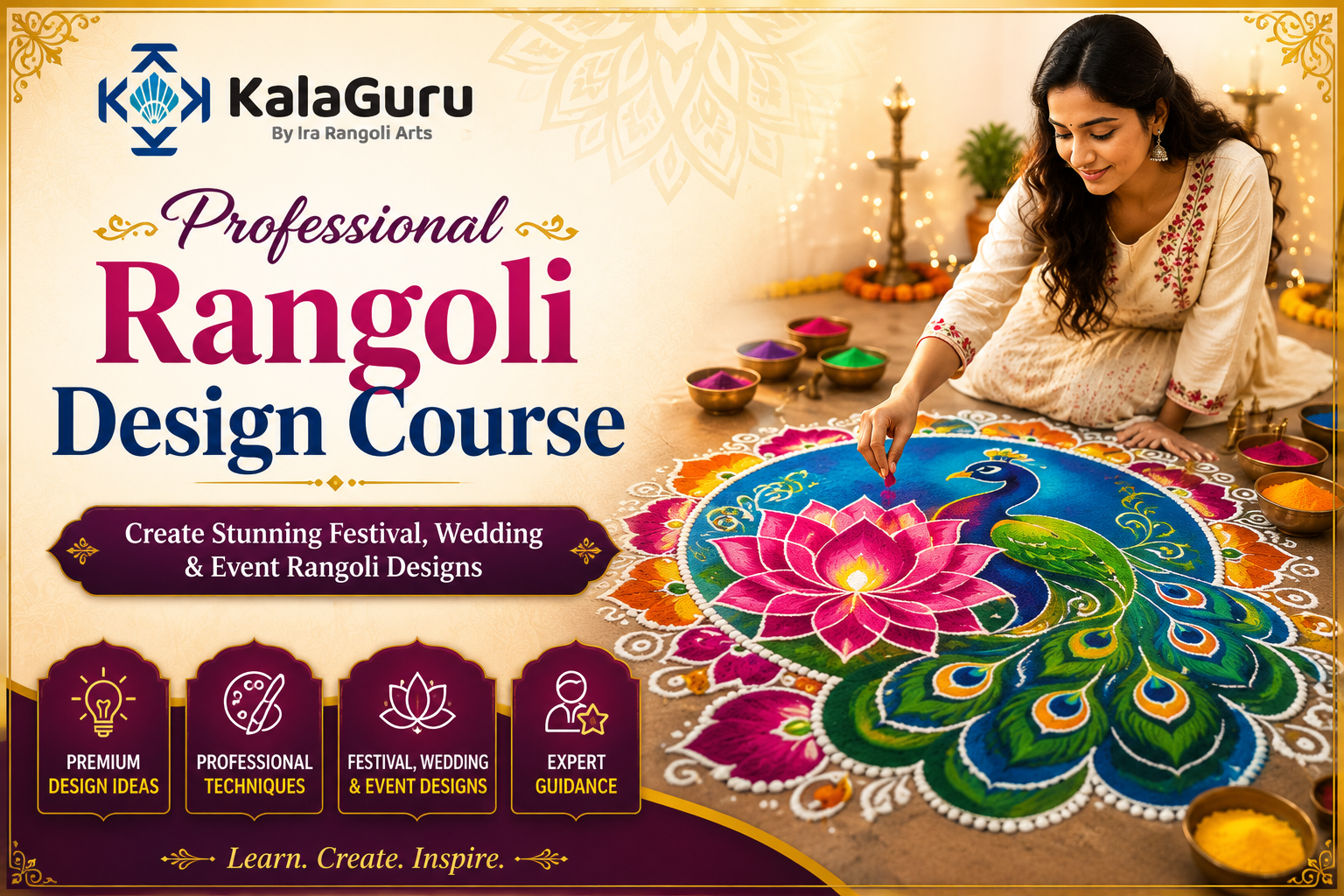 Professional Rangoli Design Course