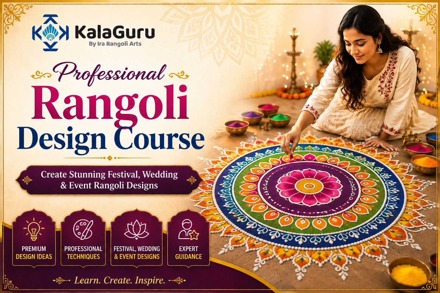 Professional Rangoli Design Course