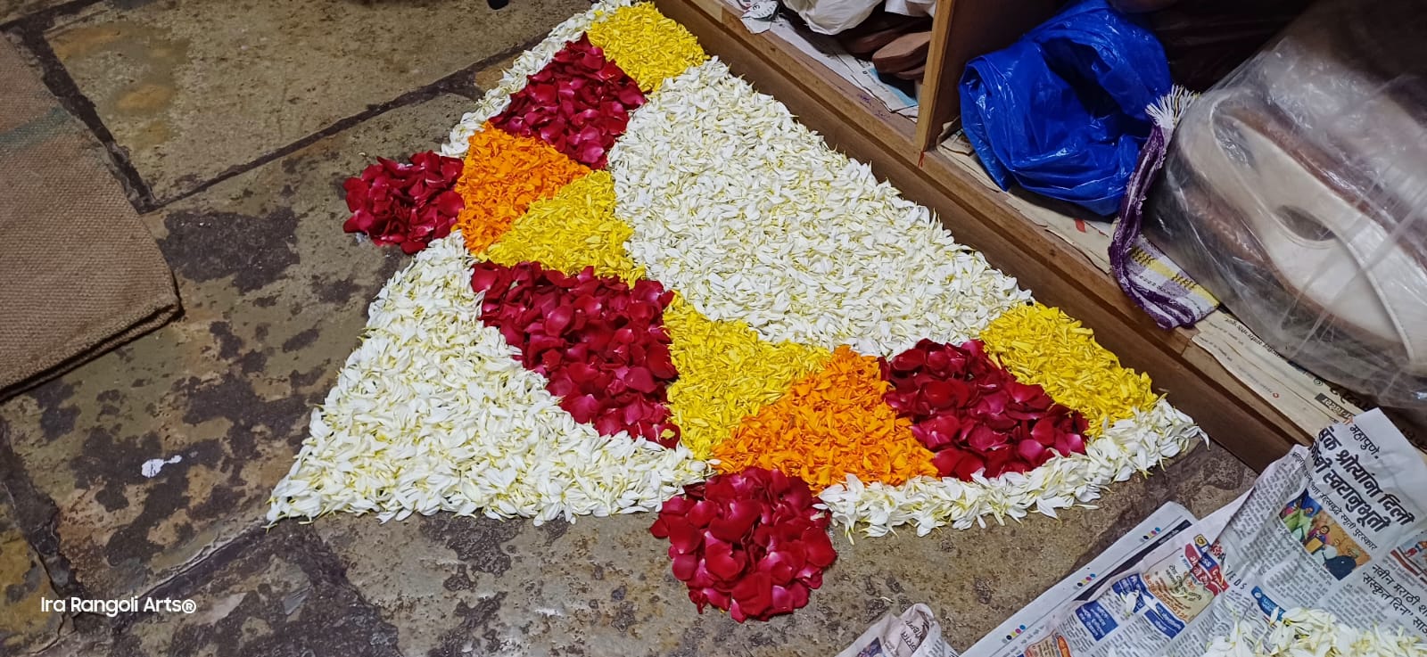 Flower Rangoli 4